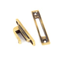 From The Anvil Reeded Locking Fastener - Aged Brass