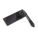 From The Anvil Reeded Latch Handles - Aged Bronze