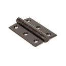 From The Anvil 3" Ball Bearing Butt Hinges (pair) - Aged Bronze