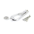 From The Anvil Loop Door Knocker - Polished Chrome