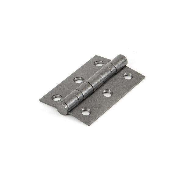 From The Anvil 3" Ball Bearing Butt Hinges (pair) - Pewter