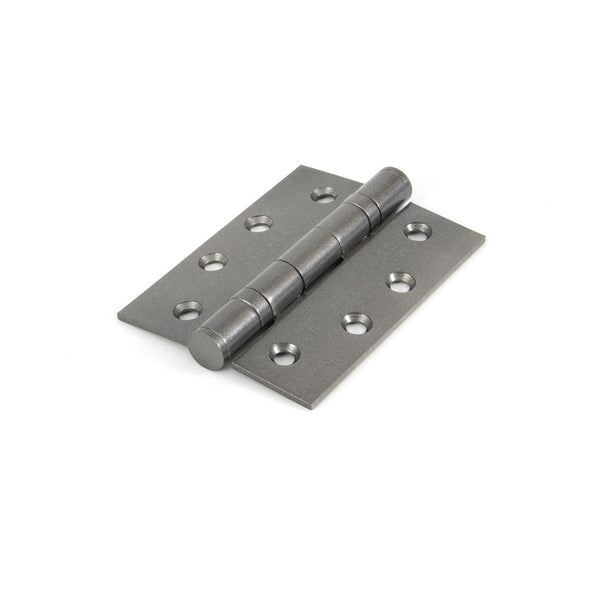 From The Anvil 4" Ball Bearing Butt Hinges (pair) - Pewter