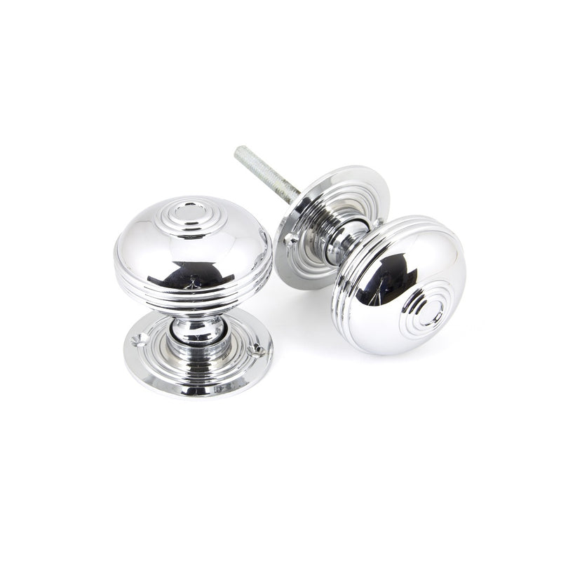 From The Anvil Large Prestbury Knob Set - Polished Chrome