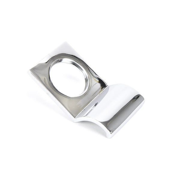 From The Anvil Period Rim Cylinder Pull - Polished Chrome