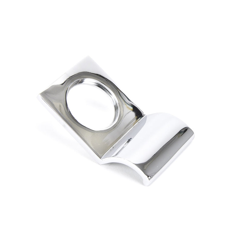 From The Anvil Period Rim Cylinder Pull - Polished Chrome