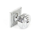 From The Anvil Tewkesbury Mortice Knob Set - Polished Chrome