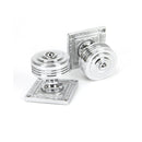 From The Anvil Tewkesbury Mortice Knob Set - Polished Chrome