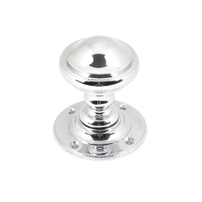 From The Anvil Brockworth Mortice Knob Set - Polished Chrome