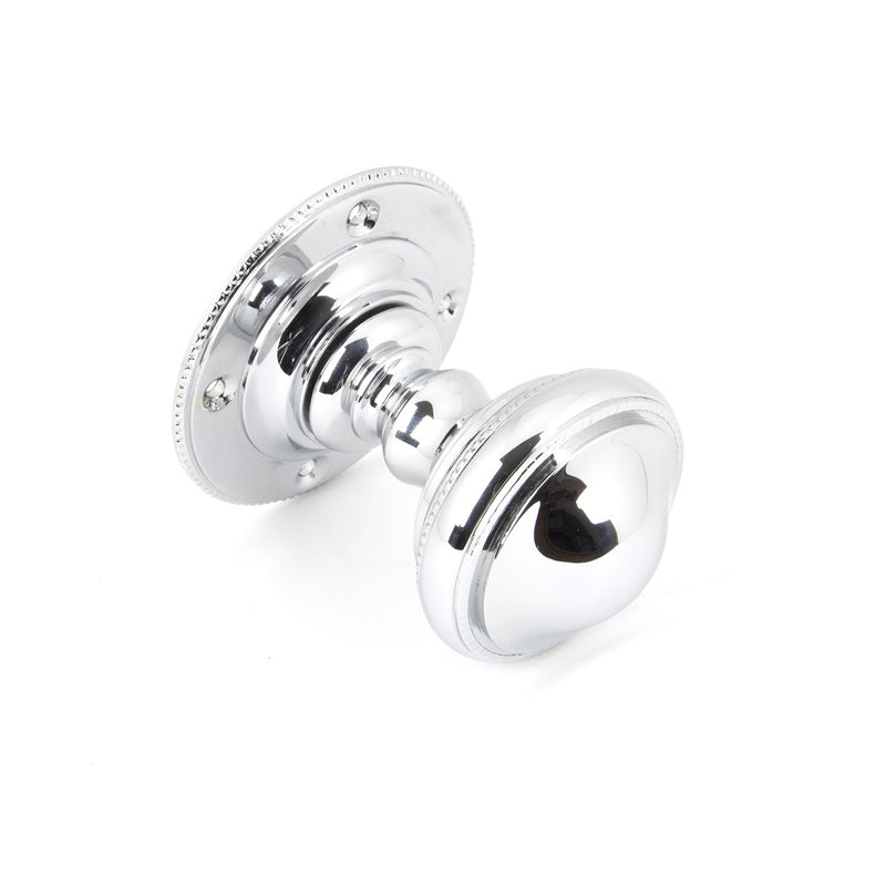 From The Anvil Brockworth Mortice Knob Set - Polished Chrome