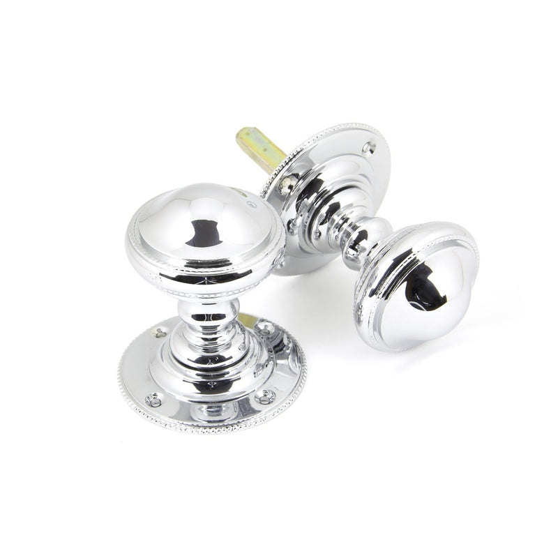 From The Anvil Brockworth Mortice Knob Set - Polished Chrome