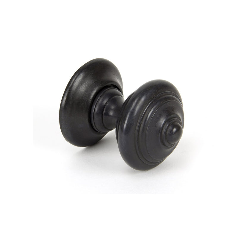 From The Anvil Elmore Concealed Mortice Knob Set - Aged Bronze