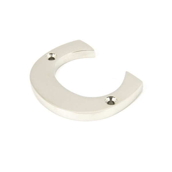 From The Anvil Letter 'C' - Polished Nickel