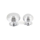 From The Anvil Large Beehive Cabinet Knob - Polished Chrome