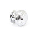 From The Anvil Small Beehive Cabinet Knob - Polished Chrome