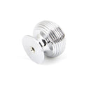 From The Anvil Small Beehive Cabinet Knob - Polished Chrome