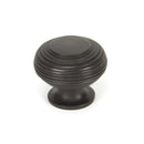From The Anvil Large Beehive Cabinet Knob - Aged Bronze