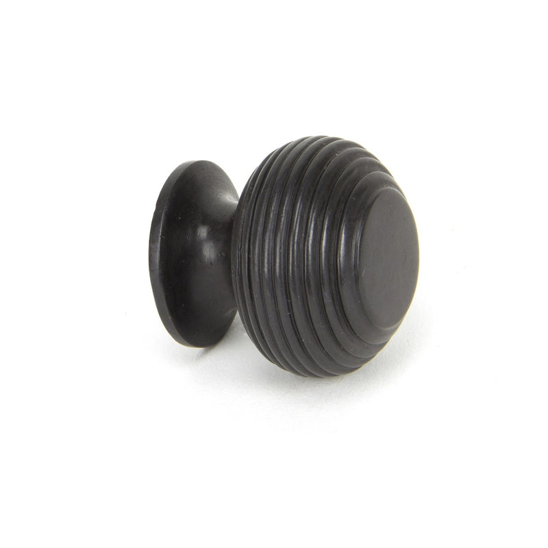 From The Anvil Small Beehive Cabinet Knob - Aged Bronze