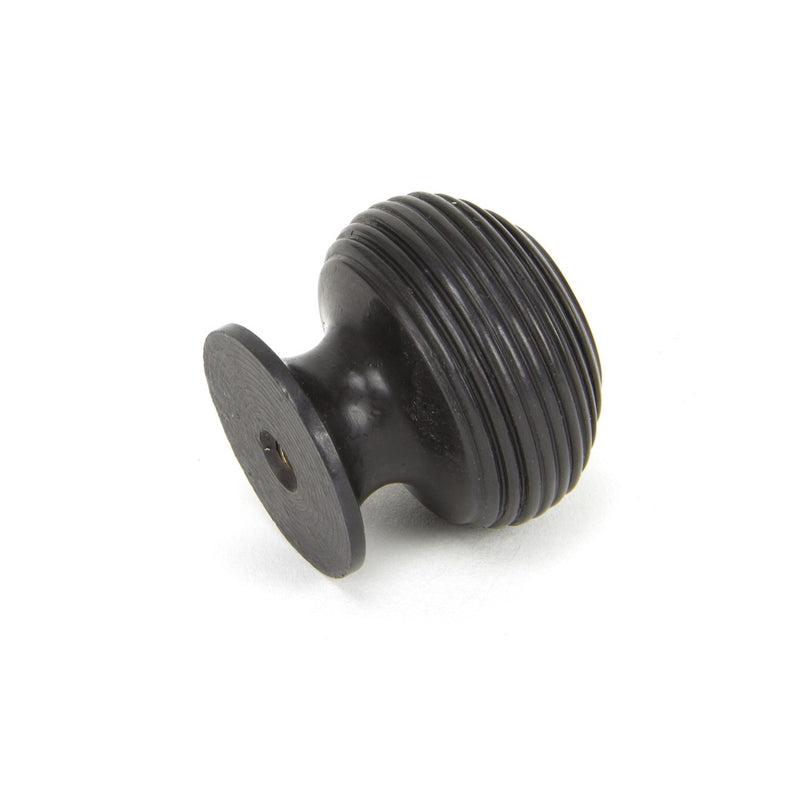 From The Anvil Small Beehive Cabinet Knob - Aged Bronze
