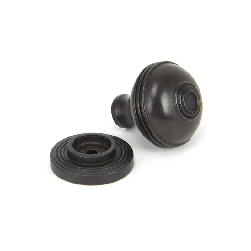 From The Anvil Small Prestbury Cabinet Knob - Aged Bronze