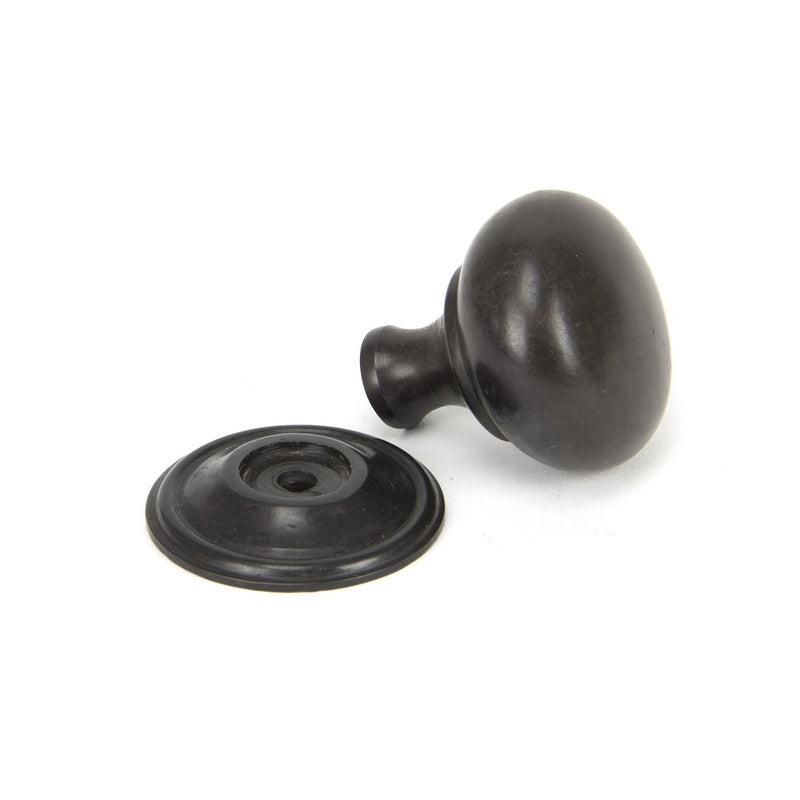 From The Anvil Large Mushroom Cabinet Knob - Aged Bronze