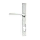 From The Anvil Avon 92pz Slimline Euro Handles For Multi-Point Locks - Polished Chrome