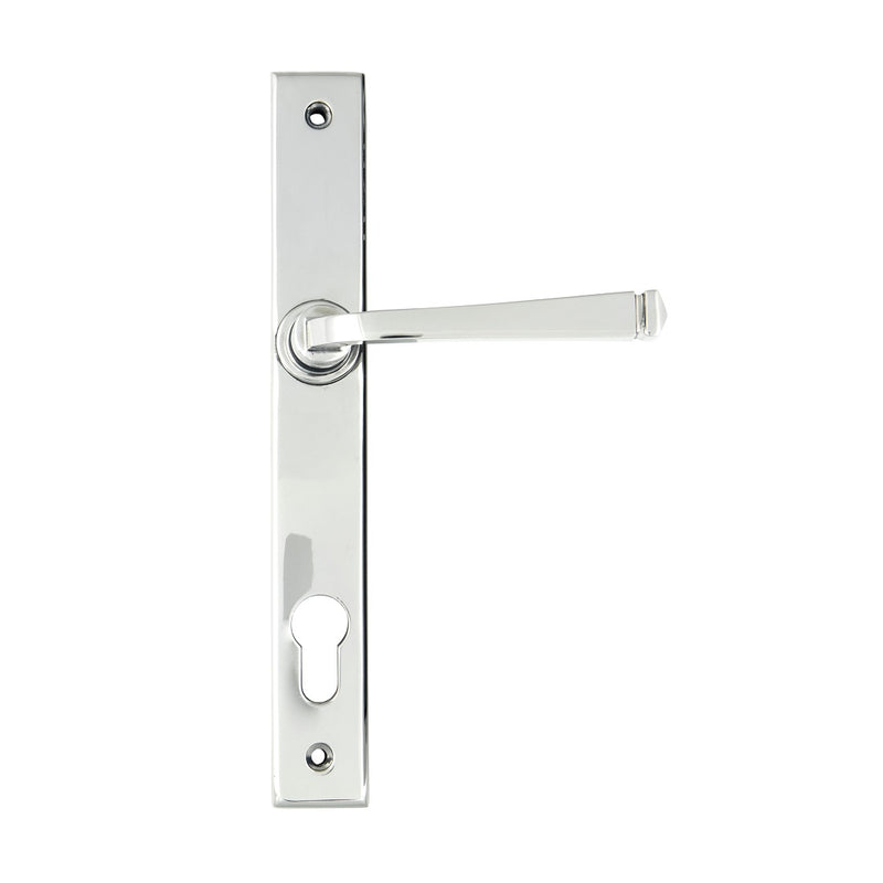 From The Anvil Avon 92pz Slimline Euro Handles For Multi-Point Locks - Polished Chrome