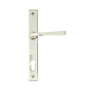 From The Anvil Avon 92pz Slimline Euro Handles For Multi-Point Locks - Polished Nickel