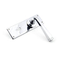 From The Anvil Avon Lock Handles - Polished Chrome