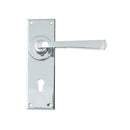 From The Anvil Avon Lock Handles - Polished Chrome