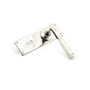 From The Anvil Avon Lock Handles - Polished Nickel