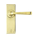 From The Anvil Avon Latch Handles - Aged Brass