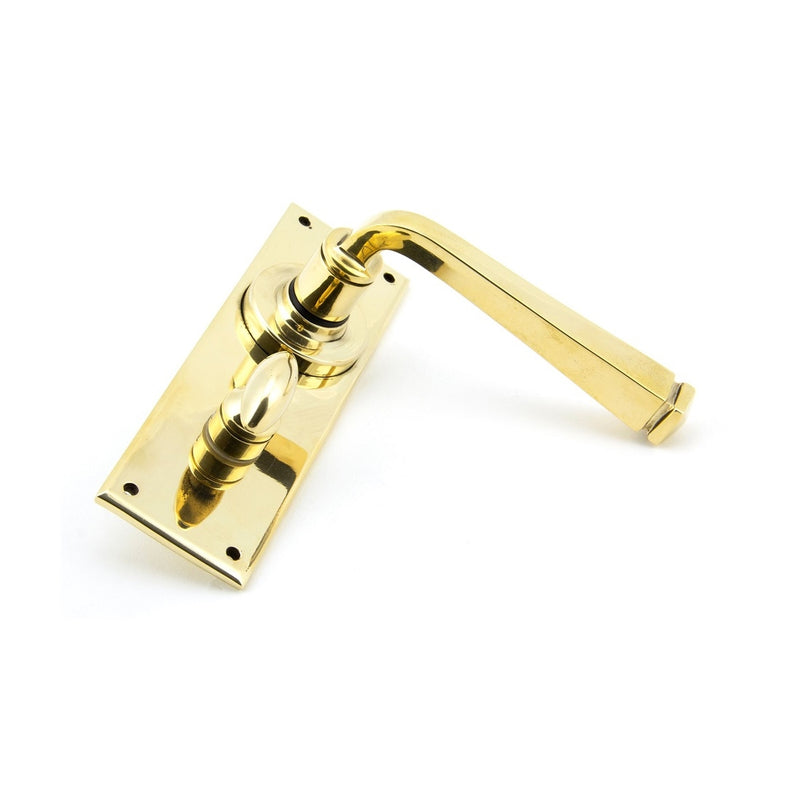 From The Anvil Avon Bathroom Handles - Aged Brass
