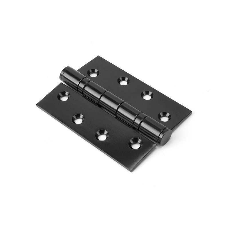 From The Anvil 4" Ball Bearing Butt Hinges (pair) - Black