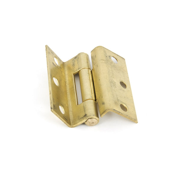 From The Anvil Storm Proof Hinges (pair) - 2.5" - Self Coloured Brass