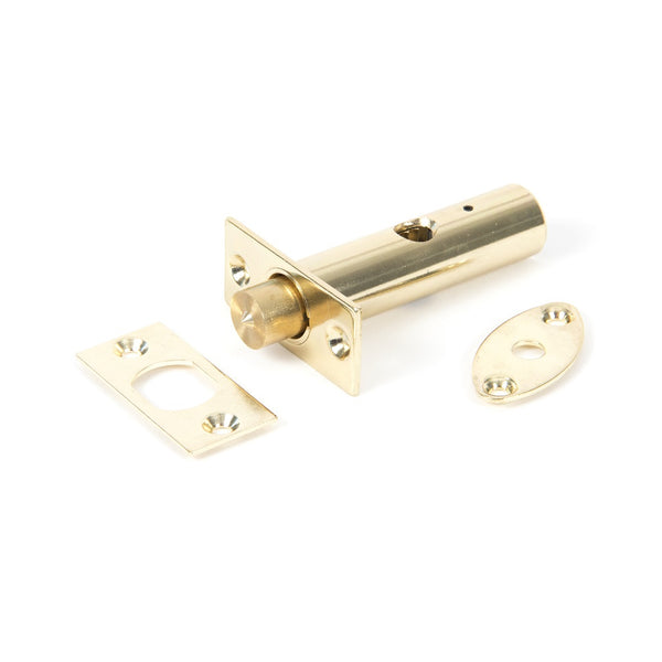From The Anvil Security Door Bolt - Polished Brass