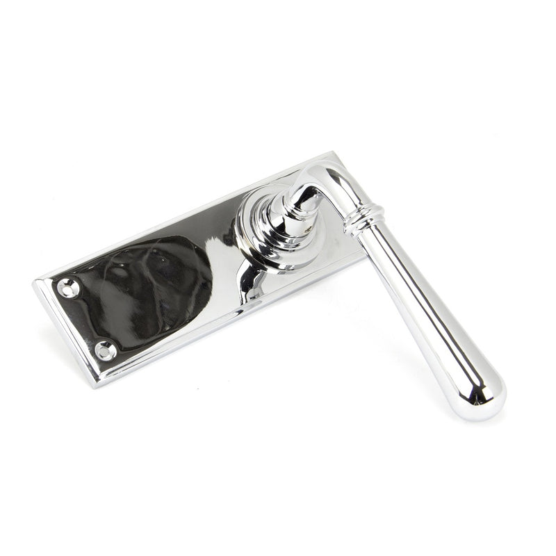 From The Anvil Newbury Latch Handles - Polished Chrome