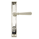 From The Anvil Newbury 92pz Slimline Euro Handles For Multi-Point Locks - Polished Nickel