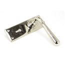 From The Anvil Newbury Lock Handles - Polished Nickel
