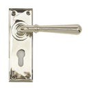 From The Anvil Newbury Euro Handles - Polished Nickel