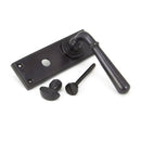 From The Anvil Newbury Bathroom Handles - Aged Bronze