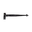 From The Anvil Hook & Band Hinges (pair) - Cranked - 24" - Black