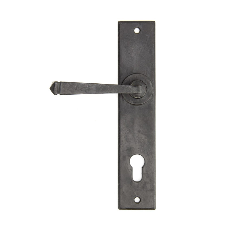 From The Anvil Avon 92pz Euro Handles for Multi-Point Locks - External Beeswax