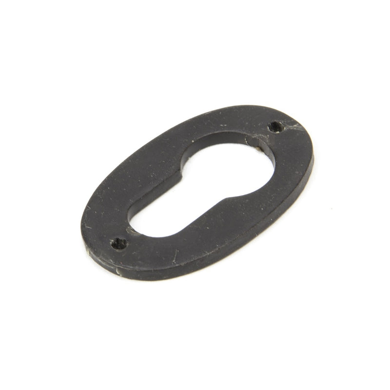 From The Anvil Blacksmith Euro Profile Oval Escutcheon - External Beeswax