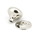 From The Anvil Large Mushroom Knob Set - Polished Nickel