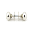 From The Anvil Large Mushroom Knob Set - Polished Nickel