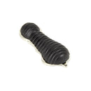 From The Anvil Beehive Lever Key Covered Escutcheon - Ebony and Polished Nickel