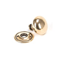 From The Anvil Small Mushroom Knob Set - Polished Bronze