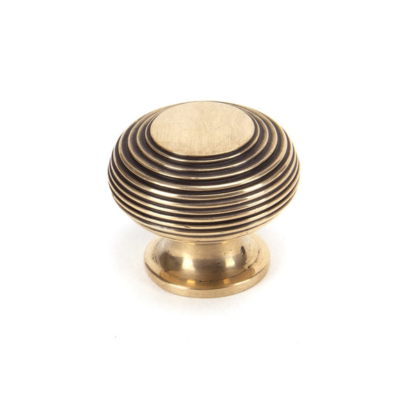 From The Anvil Large Beehive Cabinet Knob - Polished Bronze