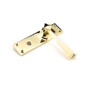 From The Anvil Straight Bathroom Handles - Polished Brass