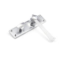 From The Anvil Straight Bathroom Handles - Satin Chrome